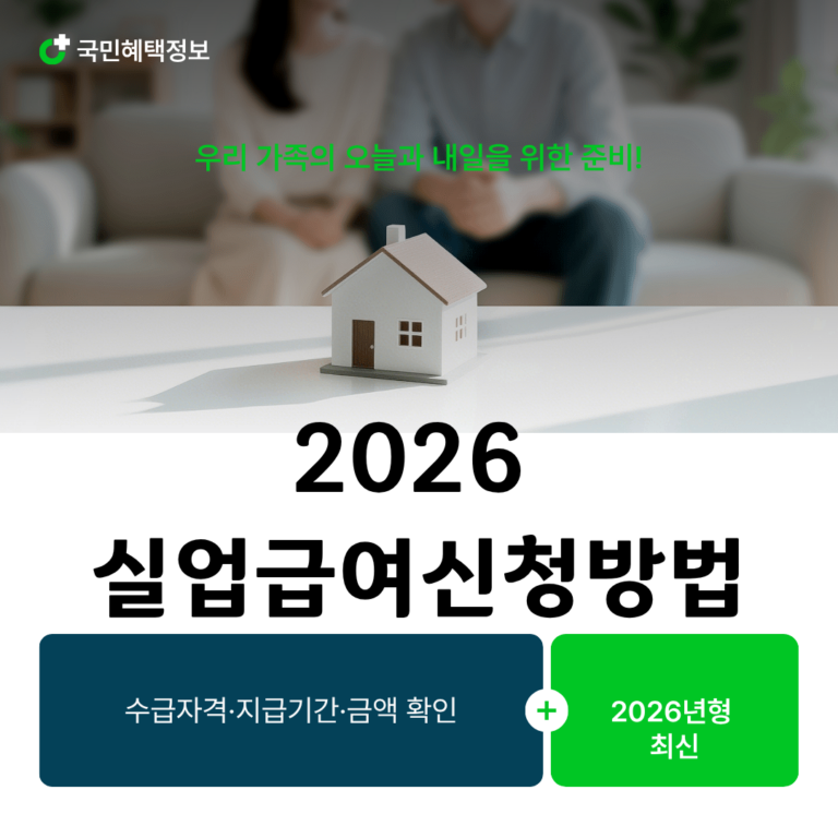 실업급여 신청방법