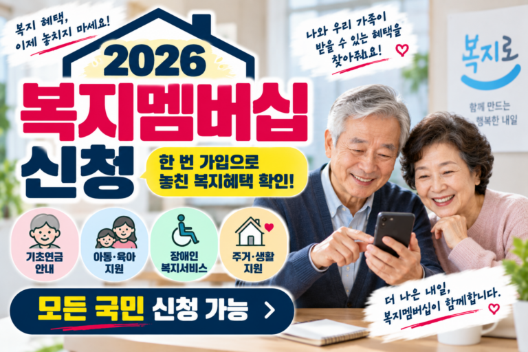 2026 복지멤버십 혜택 안내 썸네일